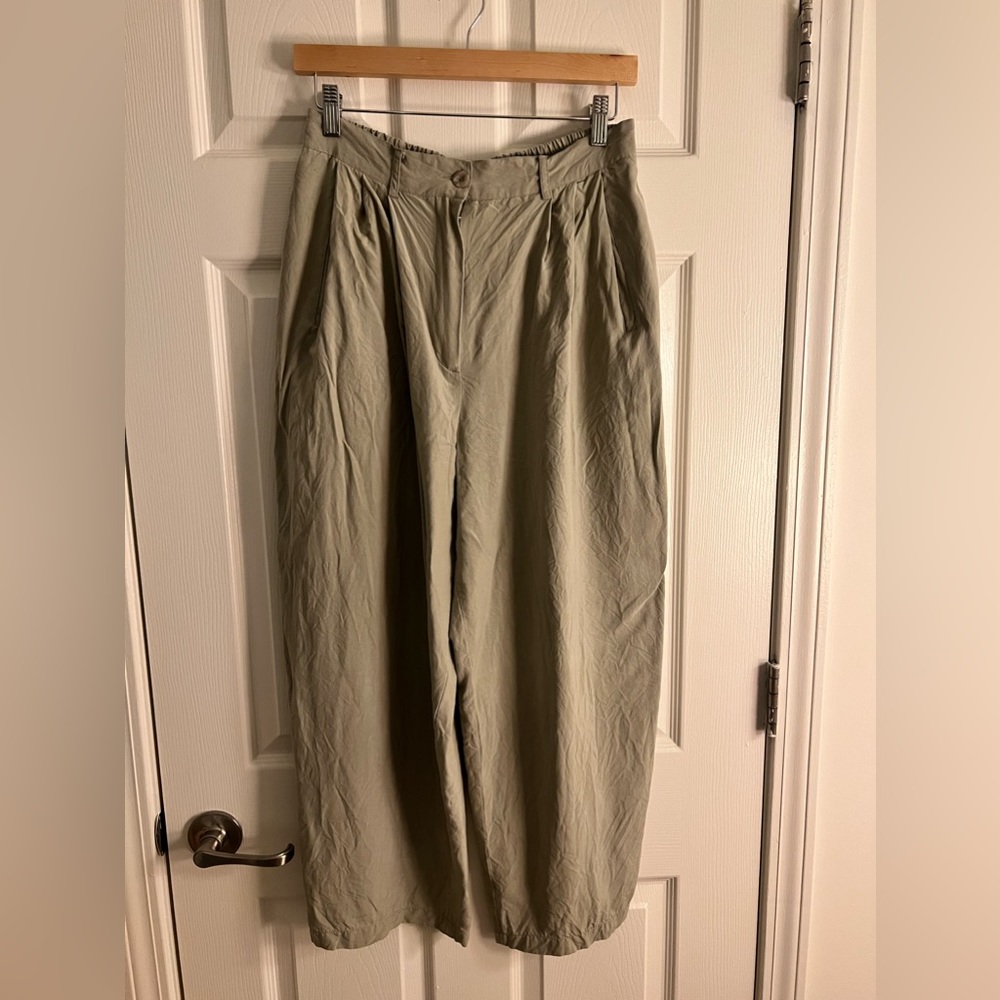 100% silk pants